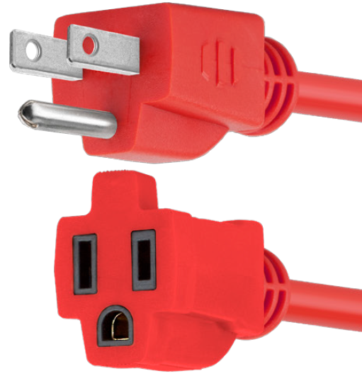 Forza FOC-1125 22.9ft Outdoor Extension Cord - Wizz Computers Ltd