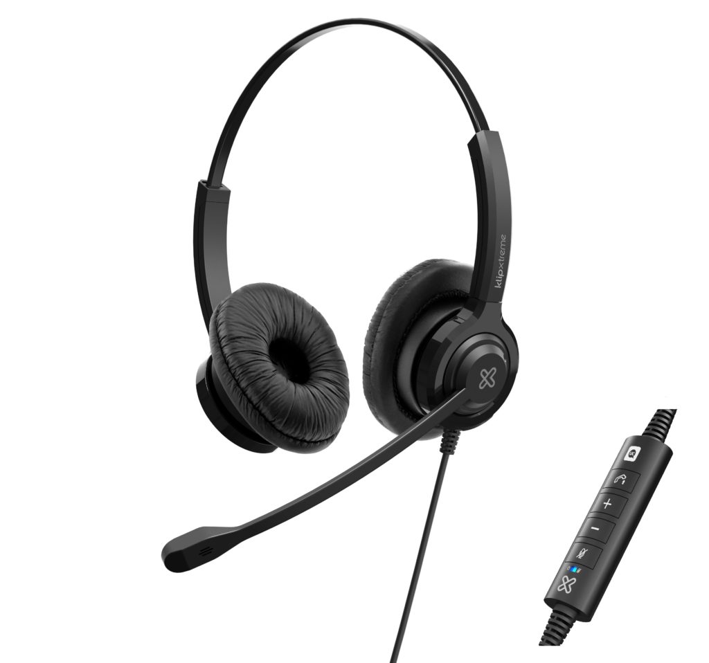 KCH-911 MM110KLX90 KLIPX HEADSET WIRED ON-EAR VOL-MIC - Wizz Computers Ltd