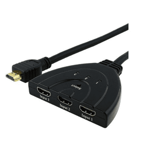 Agiler 5290 1 to 3 HDMI splitter with tail - Wizz Computers Ltd