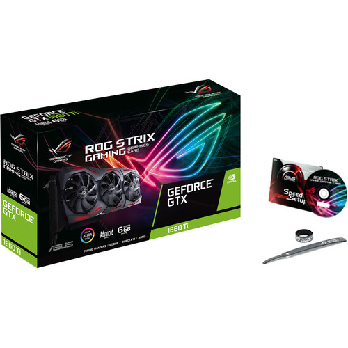 Asus rog strix geforce gtx 1660 ti 2025 advanced 6gb gddr6