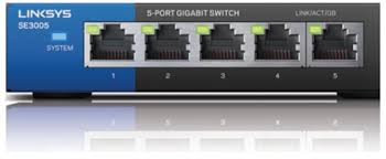 Linksys SE3005 5-Port Gigabit Ethernet Switch