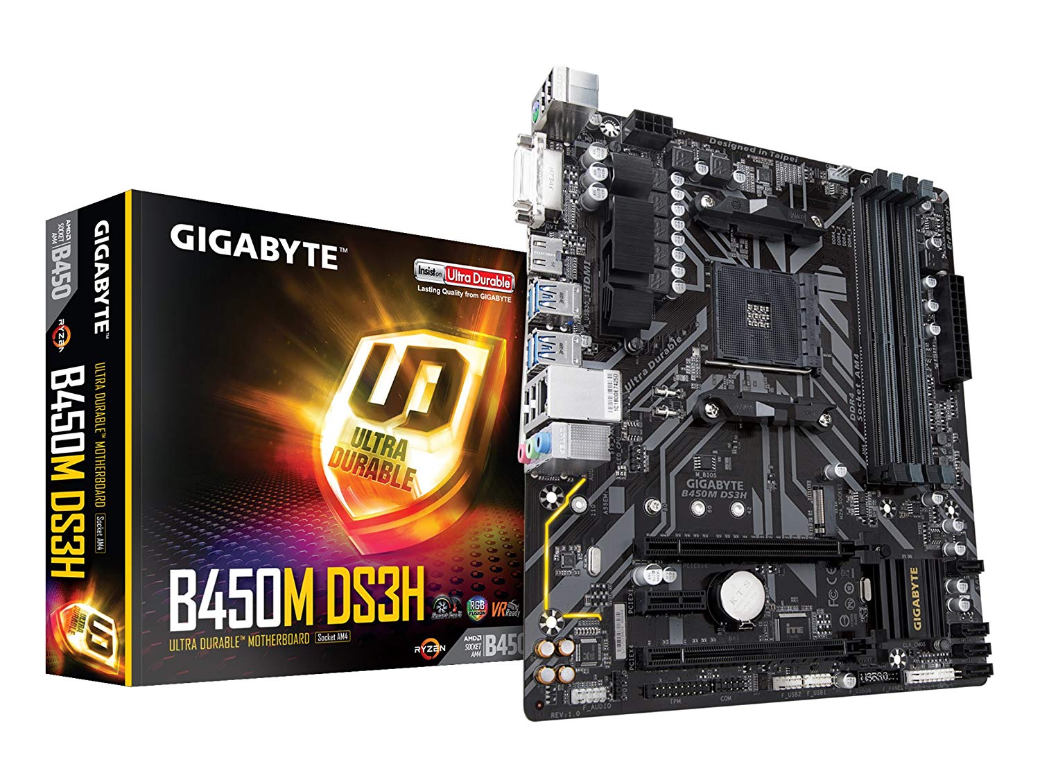 Gigabyte b450m ds3h ryzen 5 2600 разгон