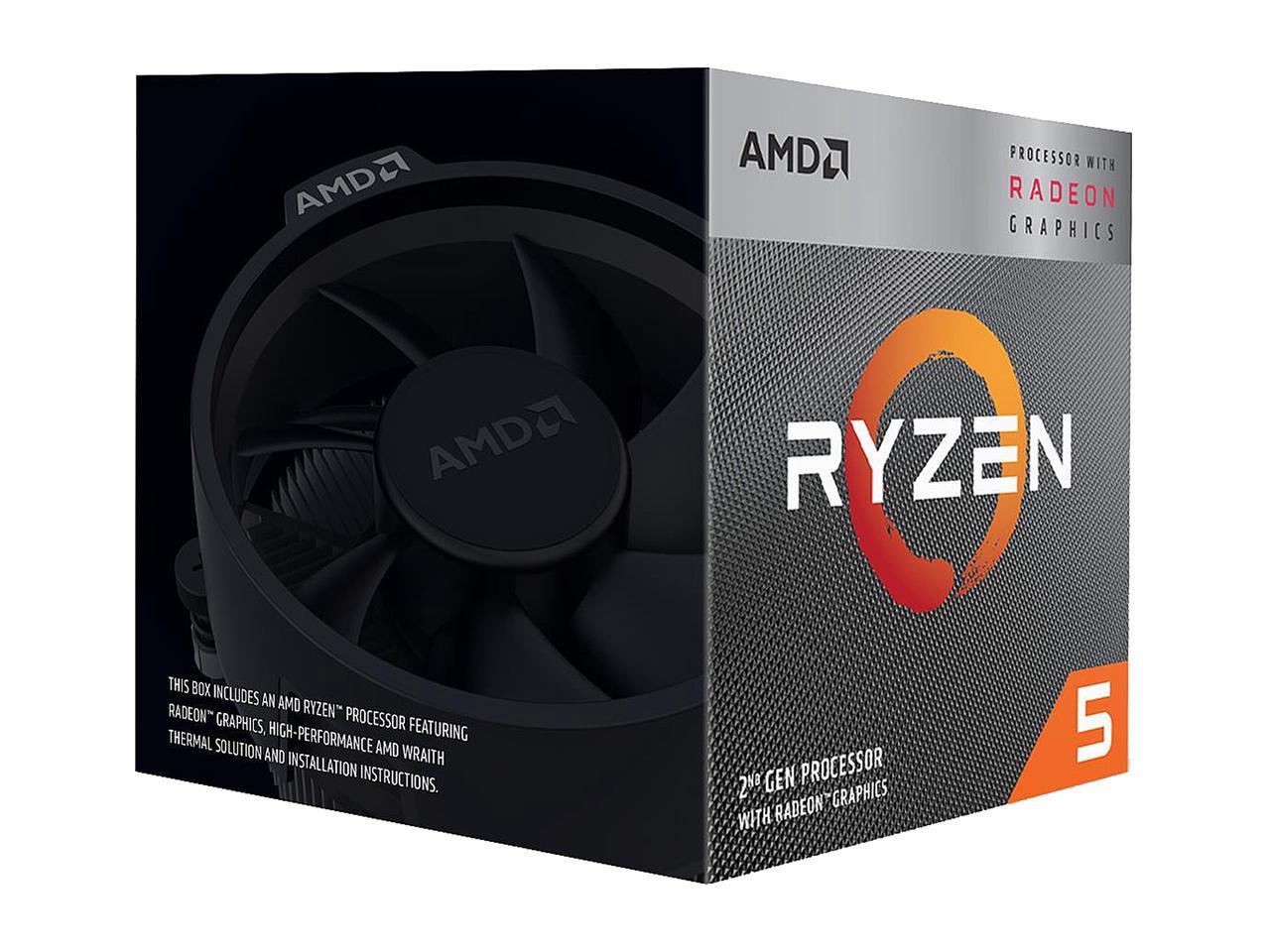 Amd ryzen 5 3400g какой чипсет