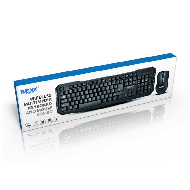 imexx wireless keyboard and mouse