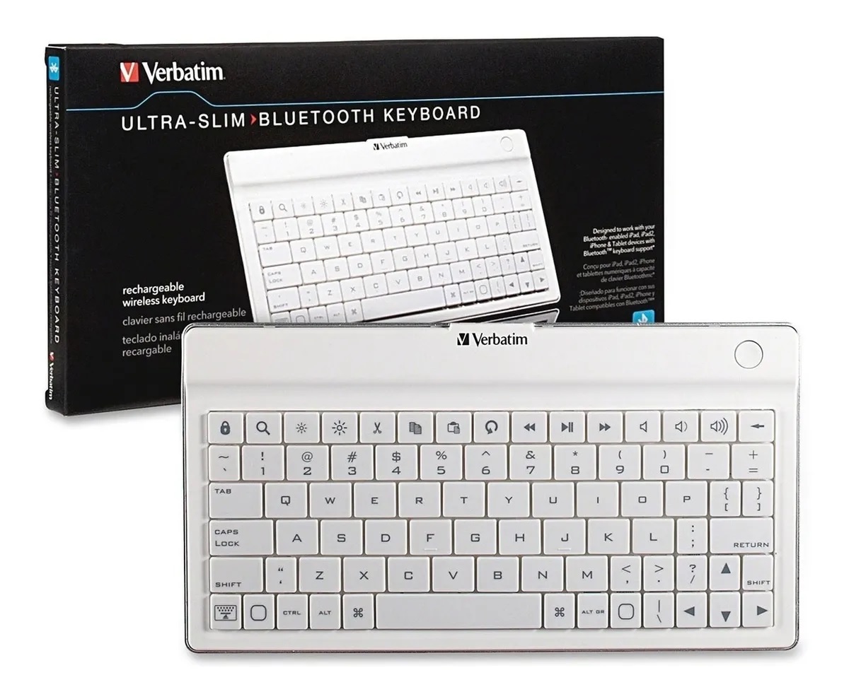 verbatim ultra slim bluetooth keyboard