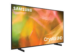 SAMSUNG 55" CRYSTAL UHD 4K SMART TV | UN55AU8000PXPA