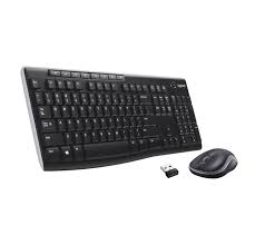 LOGITECH CORDLESS KEYBOARD/MOUSE MK270 ENG USB 920-004536