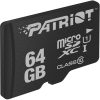 PATRIOT PSF64GMDC10 64GB MICRO SDHC C10
