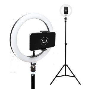 UNNO TEKNO PH1802BK LED RING LIGHT 10" WITH STAND