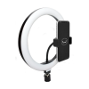 UNNO TEKNO PH1802BK LED RING LIGHT 10" WITH STAND