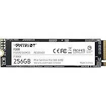 PATRIOT P300P256GM28 P300 256GB M.2 2280 PCIE GEN3 X4 SSD