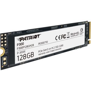 PATRIOT P300P128GM28 P300 128GB M.2 2280 PCIE GEN3 X4 SSD