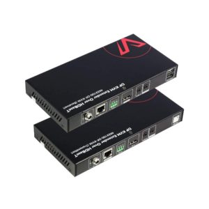 4KIP100-KVM 4K HDMI KVM EXTENDER OVER IP, 120M/390FT USB EXTENDER W/ ZERO LATENCY