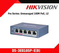 HIKVISION 4 PORT UNMANAGED POE SWITCH