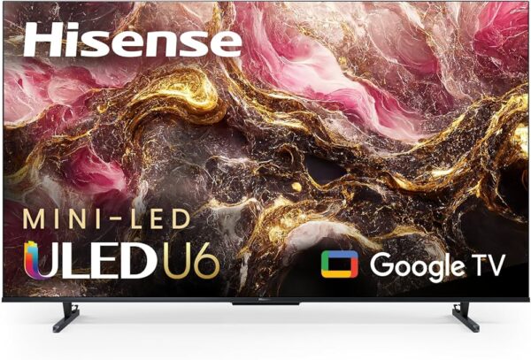 HISENSE 75" Mini-LED ULED 4K Smart TV - 75U6K