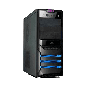 AGI-C006B AGILER ATX CASE WITH 600W