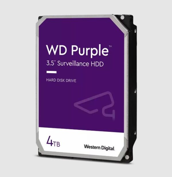 WD42PURZ WD 4TB 3.5" PURPLE 256MB SATA HARD DRIVE