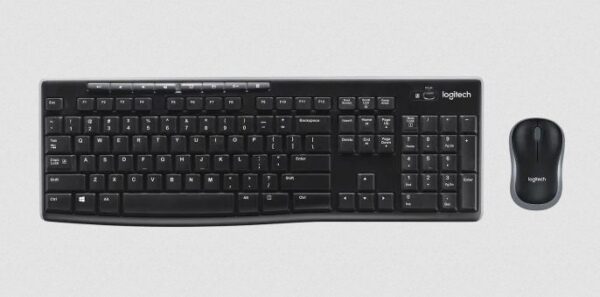 LOGITECH CORDLESS KEYBOARD/MOUSE MK270 ENG USB 920-004536