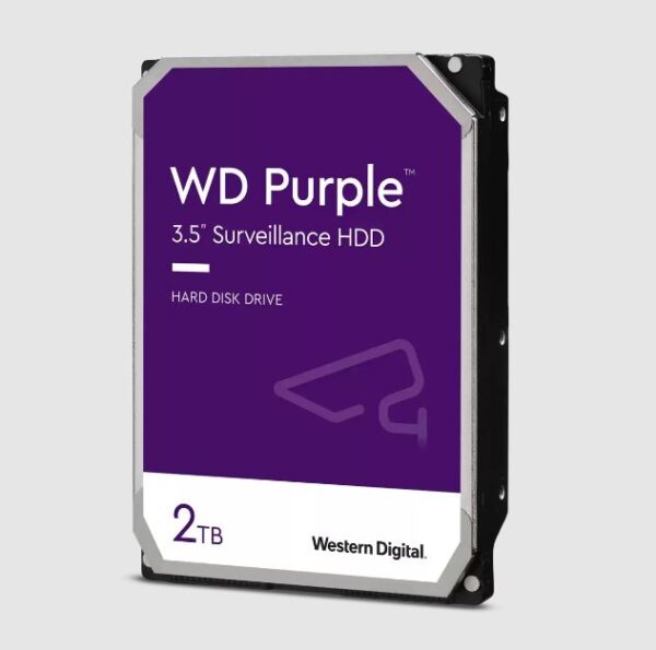 WD22PURZ WD 2TB 3.5'' PURPLE 2.56 MB/ SATA 6GB/S