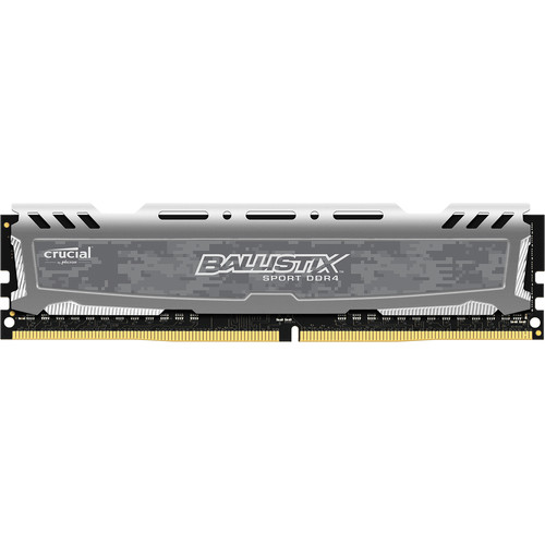 Ballistix 4GB Sport LT Series DDR4 2666 MHz DR UDIMM Memory Module