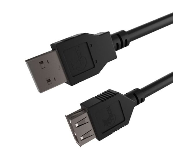 XTC-305 AB004XTK06 XTECH 10FT USB 2.0 A-MALE TO A-FEMALE