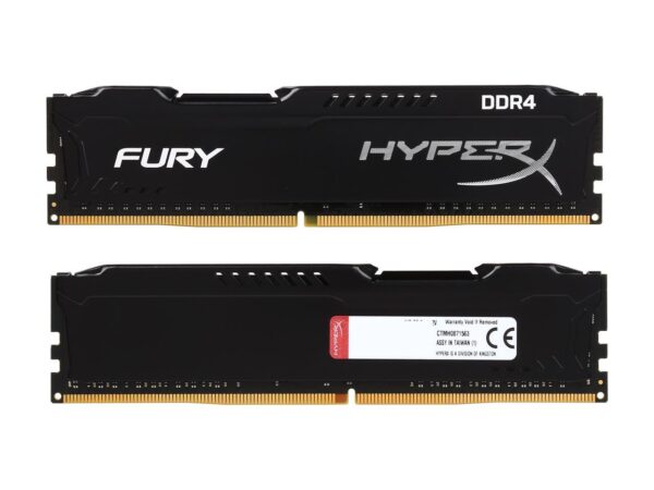 HyperX FURY 8GB 288-Pin DDR4 SDRAM DDR4 2933 (PC4 23400) Desktop Memory Model HX429C17FB2K2/16