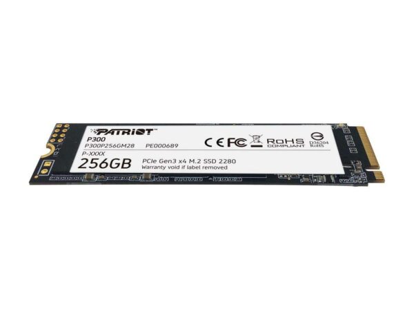 PATRIOT P300P256GM28 P300 256GB M.2 2280 PCIE GEN3 X4 SSD