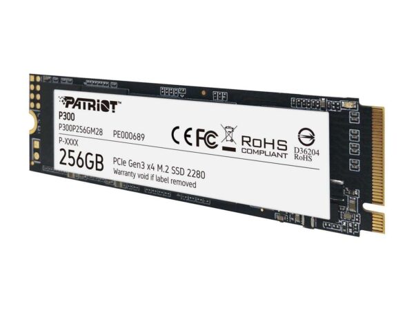 PATRIOT P300P256GM28 P300 256GB M.2 2280 PCIE GEN3 X4 SSD