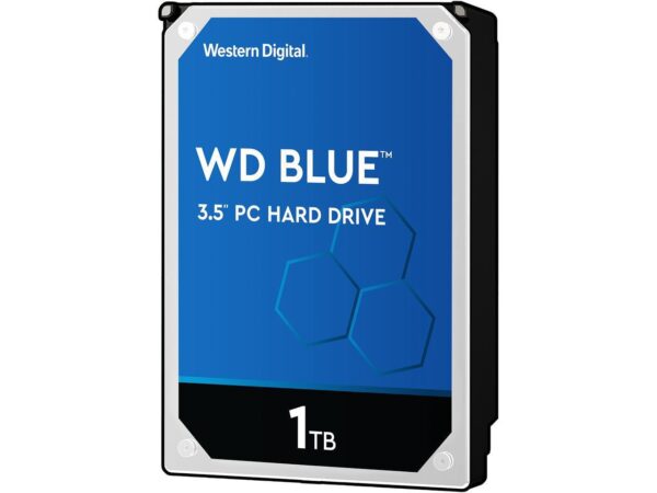 Western Digital WD Blue 1TB PC Hard Drive - 7200 RPM Class, SATA 6 Gb/s, 64 MB Cache, 3.5" - WD10EZEX