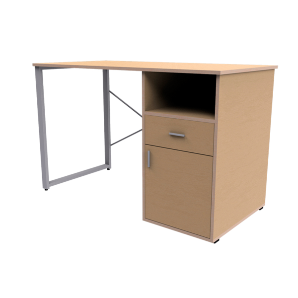 AM100XTK20 XTECH SGL W/ DRAWER CABINET DESK XTF-CD631