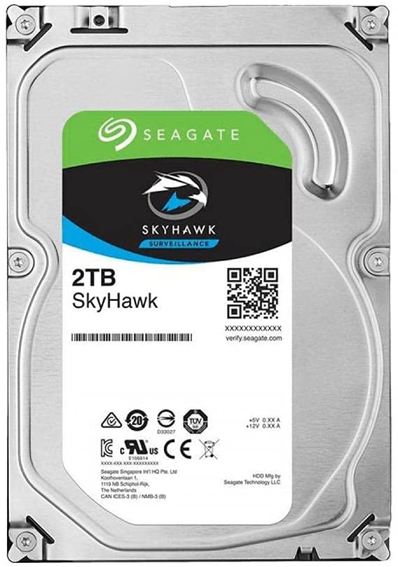 ST2000VX015 SEAGATE SURVEILLANCE SKYHAWK 2TB SATA 64MB