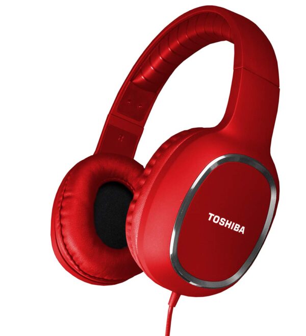 TOSHIBA RZE-D160H SLICK SERIES WIRED OVER THE EAR HEADPHONES