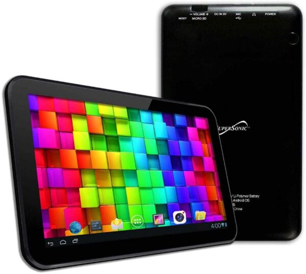 SUPERSONIC SC-4317BLK TABLET - 7"1.2 GHZ QUAD - 1GB ,8GB , ANDROID 8.1