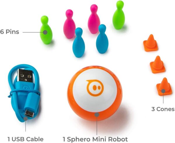 SPHERO 1012 M001ORW SPHERO MINI Orange ROBOTIC BALL