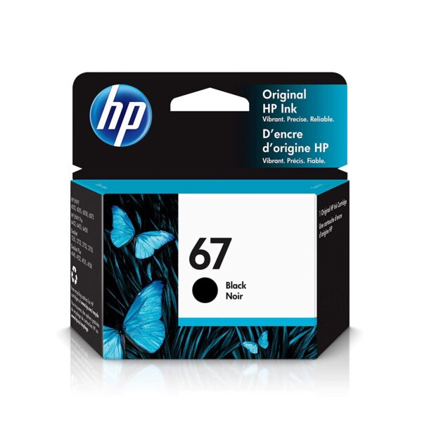 HP 67 BLACK INK CARTRIDGE 3YM56AN