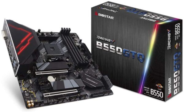 BIOSTAR MOTHERBOARD AMD RYZEN AM4 B550GTQ