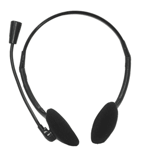 AGI-0205 AGILER HEADSET W/ MICROPHONE AND VOLUME CONTROL