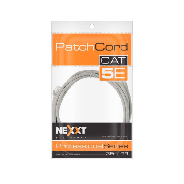 NEXXT PATCH CORD CAT5E 50FT GRAY AB360NXT56