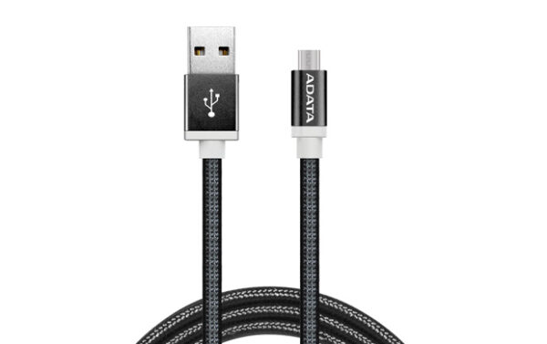 ADATA MICRO USB CABLE ALUMI-100CMKNIT