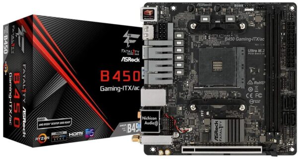 ASROCK B450 G/ITX MOTHERBOARD