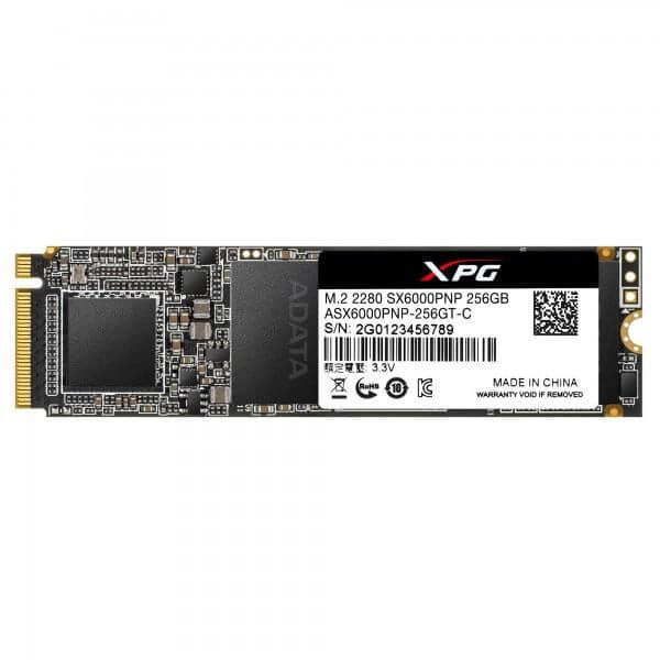 ASX6000PNP-256GT-C XPG 256GB ADATA SX6000 PRO M.2 2280 INTERNAL SSD