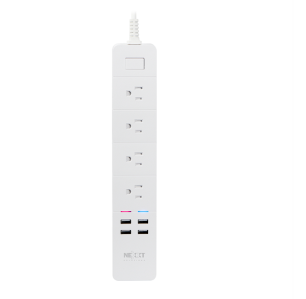 NEXXT HOME INDOOR SMART SURGE PROTECTOR NHP-E610 MM105NXT39