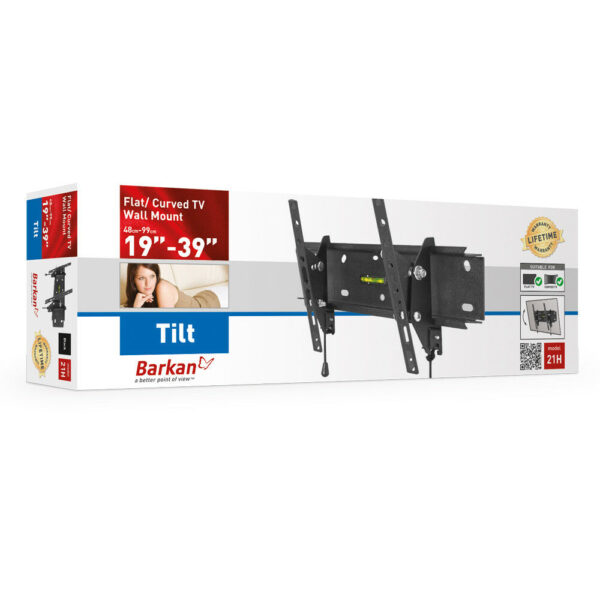 BARKAN 21H.B UP TO 37" TILT TV WALL MOUNT