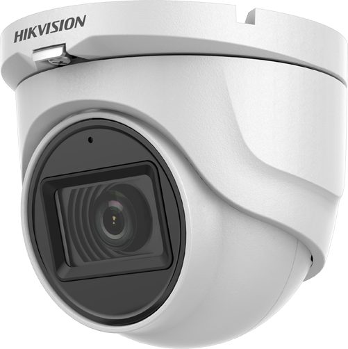 HIKVISION DS-2CE76H0T-ITMFS (2.8MM) 5 MP AUDIO FIXED TURRET CAMERA