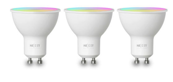 MM105NXT79 NEXXT HOME NHB-C310 GU10 3PK SMART LED BULB