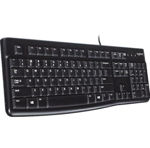 LOGITECH KEYBOARD  USB BLACK - K120