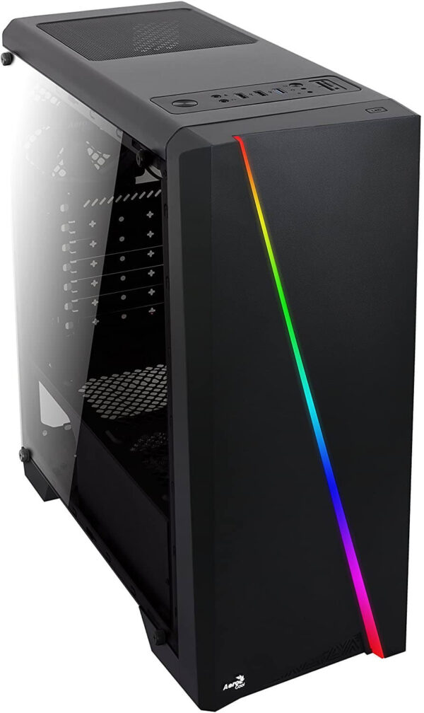 AEROCOOL CYLON RGB MID TOWER WITH ACRYLIC SIDE RGB