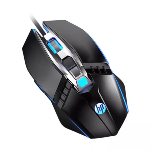 HP WIRED OPTICAL GAMING MOUSE HP-M270-GUN-BLK