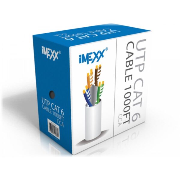 IMEXX IME-11340 UTP CAT 6 CABLE 1000FT