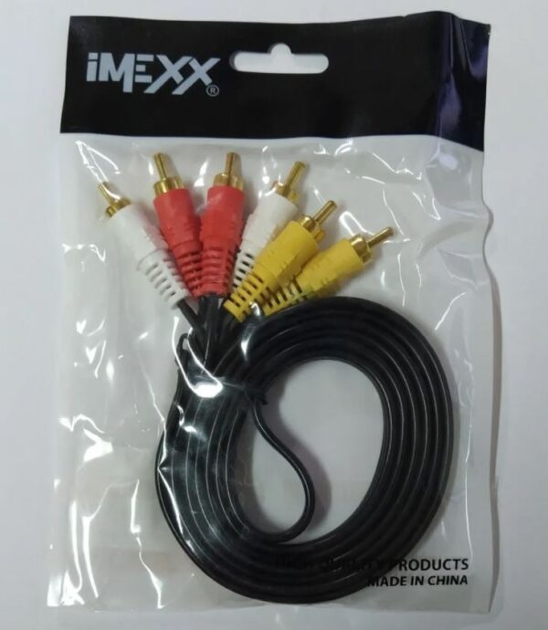 IMEXX IME-15132 AUDIO VIDEO CABLE - RCA TO RCA AV L/R(M)